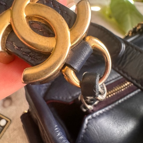 Price is FIRM* Chanel small Gabrielle - Picture 12 of 16